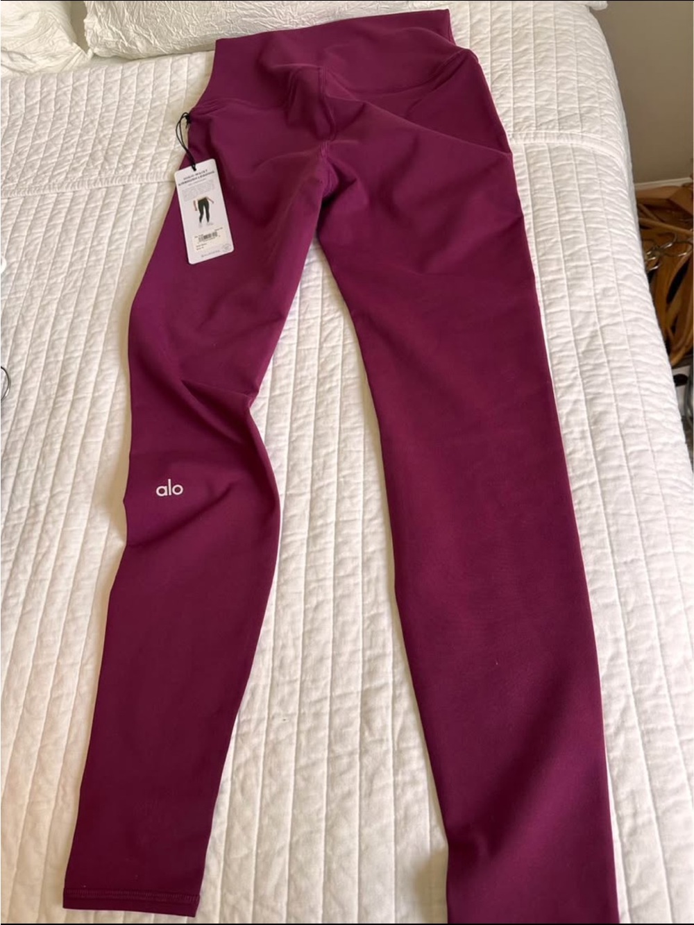 ALO Yoga Plum High-Waist Leggings